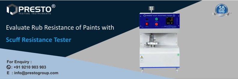 Evaluate Rub Resistance of Prints with Scuff Resistance Tester